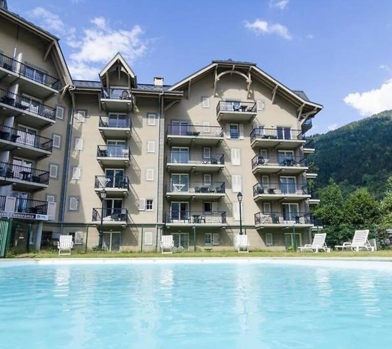 Be First On The Lift Each Morning! 2Bed Apt. 6 Pax Saint-Gervais-les-Bains Exteriör bild