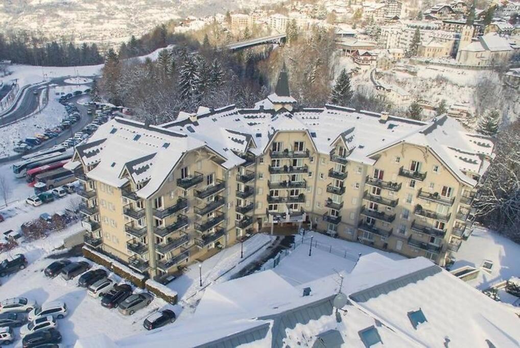 Be First On The Lift Each Morning! 2Bed Apt. 6 Pax Saint-Gervais-les-Bains Exteriör bild